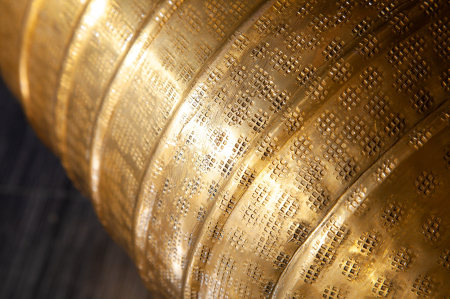 Vază pentru plante ORIENT 16-27 cm, set de 3, auriu [6]