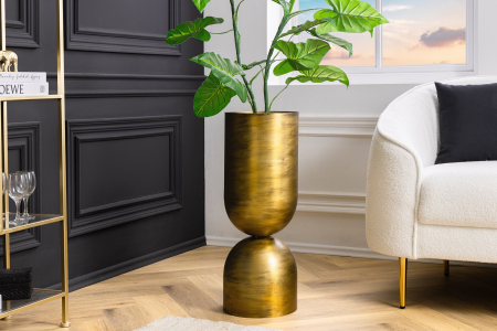 Vază SANDGLASS XL 70 cm fier alamă [2]