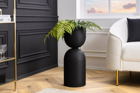 Vază SANDGLASS XL 70 cm negru fier [3]