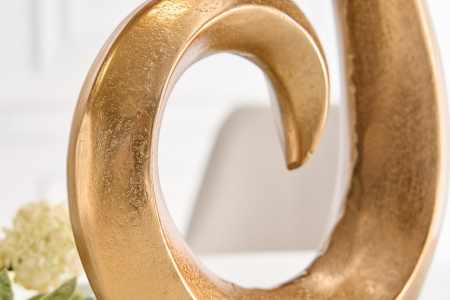 Vază WAVE L 47 cm aluminiu auriu [4]