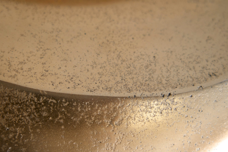 Vază WAVE XL 106 cm aluminiu auriu [7]