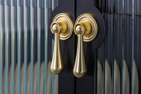 Vitrina AMSTERDAM neagra, 105 cm [5]