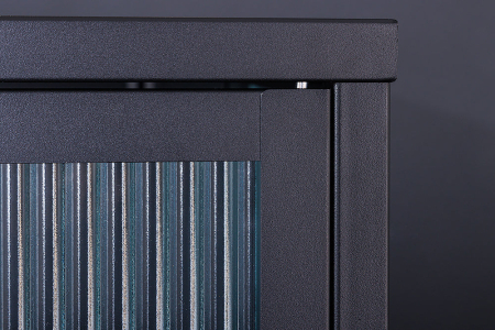 Vitrina AMSTERDAM neagra, 105 cm [6]