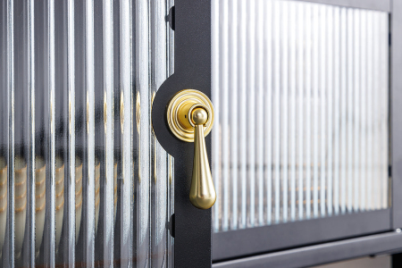 Vitrina AMSTERDAM neagra, 90 cm [6]