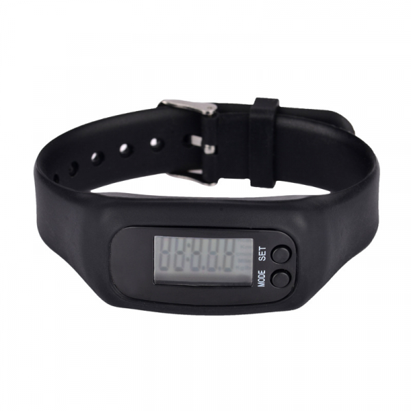 Bratara fitness ultra usoara Optimus AT  X01 pedometru, distanta, calorii, ceas, negru [3]