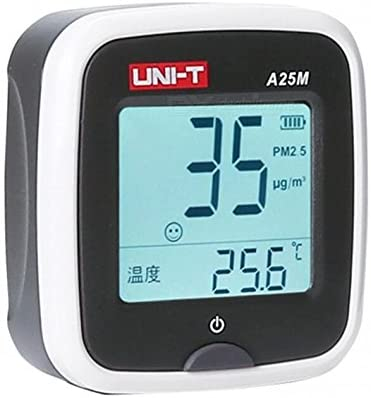 Tester calitate aer cu acumulator pentru particule PM25, termometru - Uni-T A25M [4]