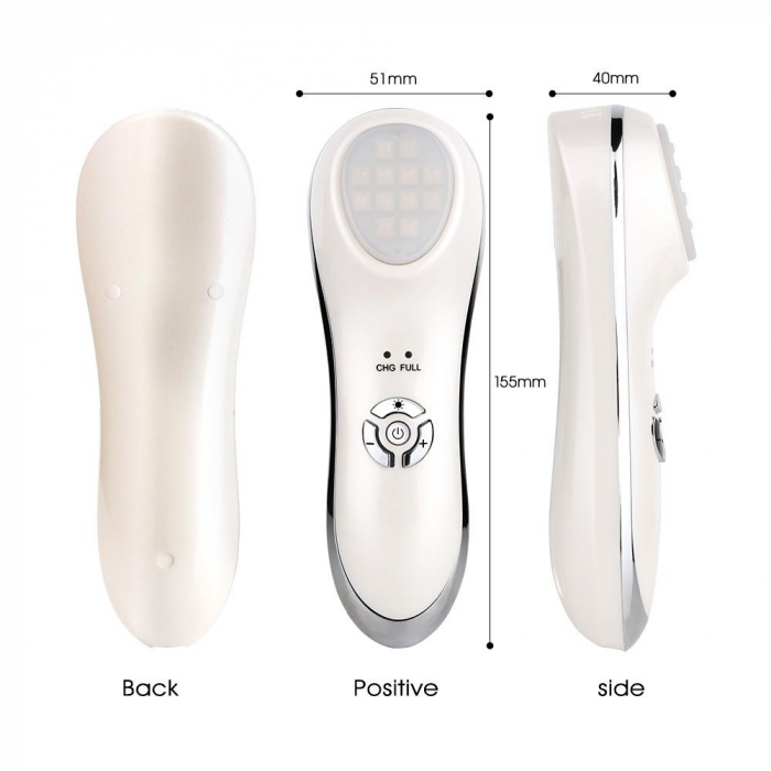 Instrument multifunctional cu lumina  LED Optimus AT Skin™  OFY-1503 pentru infrumusetarea si tratarea diverselor probleme ale pielii [7]