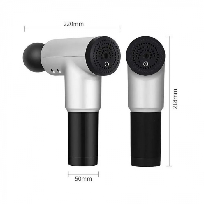 Aparatul de masaj cu vibrații Platinet PMAS1 Cordless gun massage [2]