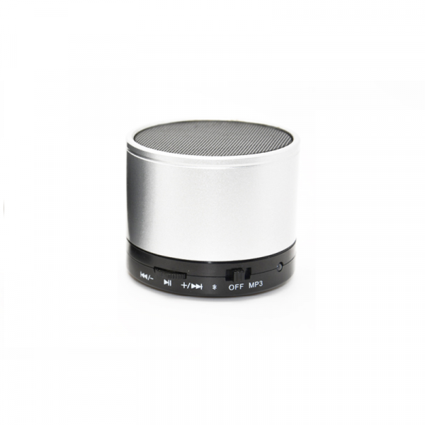 Boxa portabila metalica Optimus AT X44, rezistenta la apa, 3w, bluetooth, radio FM, handsfree, card micro-sd, white [2]