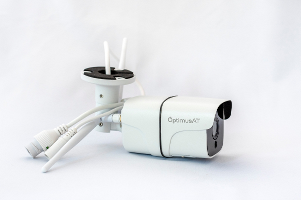 Camera supraveghere exterior IP WIFI Optimus AT AP-60 2.0 mpx fullHD 1920*1080P, comunicare bidirectionala, night vision, cloud aplicatie telefon [2]
