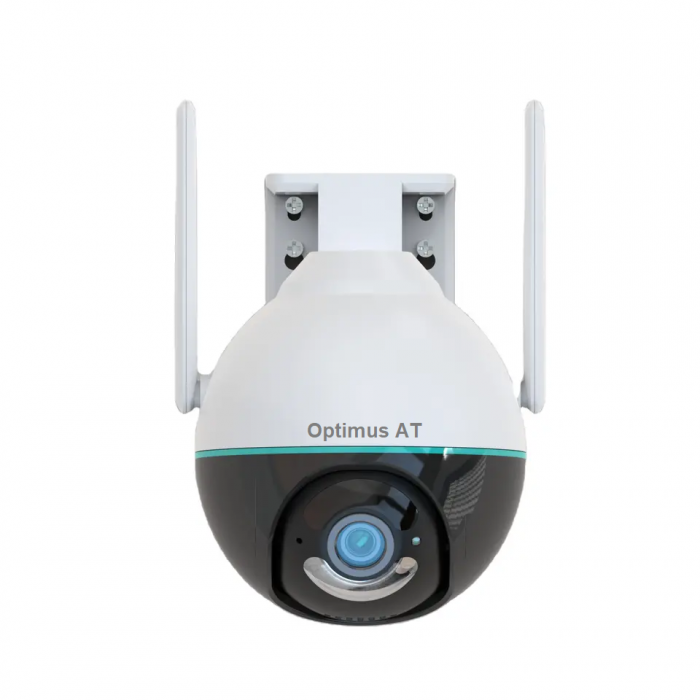 Pachet card memorie 32 GB + camera supraveghere Q160 - 5mpx pentru exterior, rotativa, vedere nocturna, Optimus AT Tuya Smart [2]