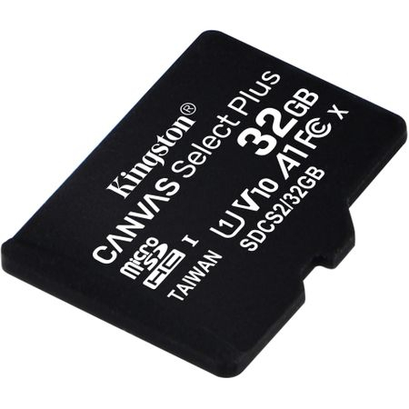 Card de memorie MicroSD Kingston Canvas Select Plus, 32GB, 100MB/s, cu adaptor [2]