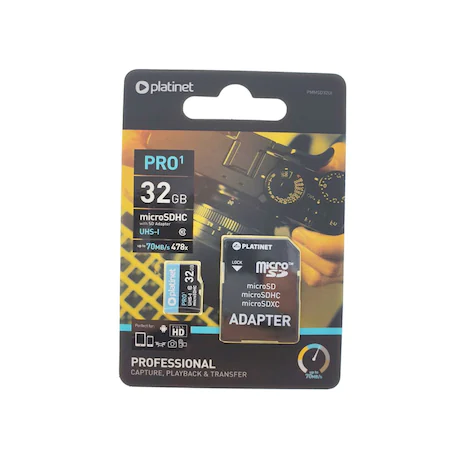 Card microSDHC 32 Gb UHS-I 70MB/S Platinet Pro clasa 10 cu adaptor [3]
