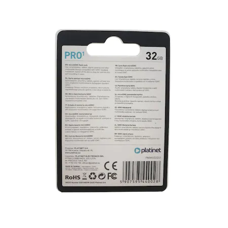 Card microSDHC 32 Gb UHS-I 70MB/S Platinet Pro clasa 10 cu adaptor [2]