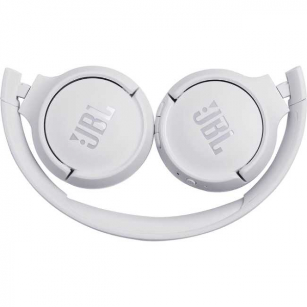 Casti audio On-ear JBL Tune 500, Wireless, Bluetooth, Pure Bass Sound, Hands-free Call, 16H, alb [5]