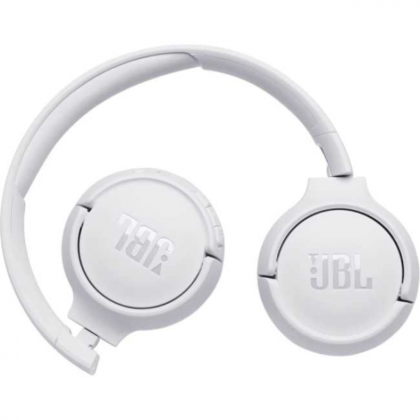 Casti audio On-ear JBL Tune 500, Wireless, Bluetooth, Pure Bass Sound, Hands-free Call, 16H, alb [3]