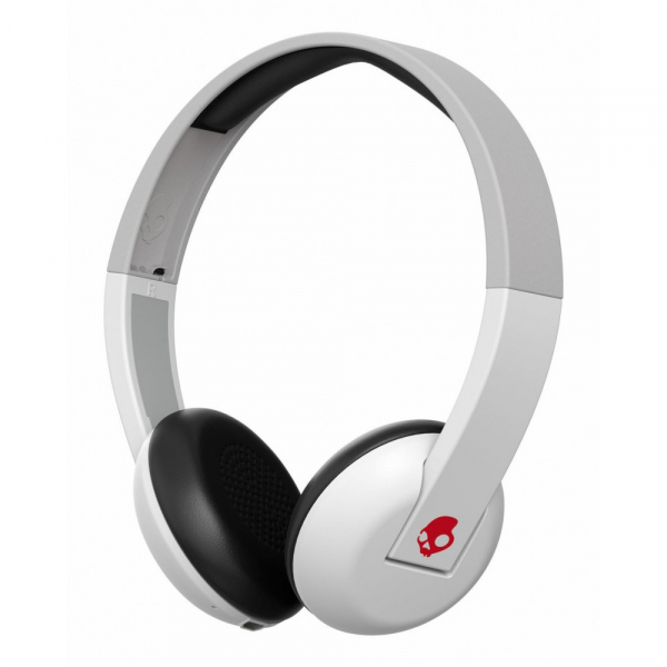 Casti Audio On-Ear Mic Skullcandy Bt Wireless White Gray Red [1]