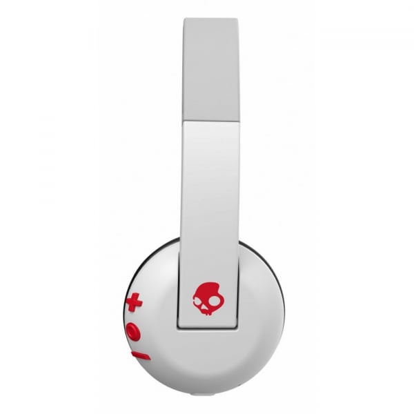 Casti Audio On-Ear Mic Skullcandy Bt Wireless White Gray Red [3]