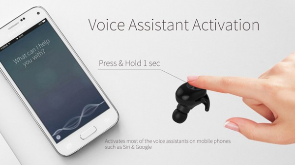 Casti bluetooth Premium TWS 701 fara fir (wireless), control audio, handsfree, rezistente la apa IPX5, white [3]