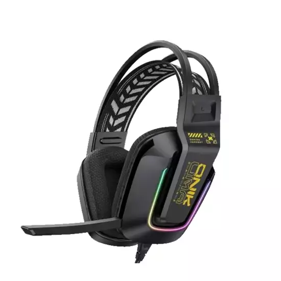 Casti Gaming Onikuma X13 Profesionale, Iluminare RGB, Microfon Noise Cancelling, Zero Ear Pressure, Multi Platform - Negru [2]