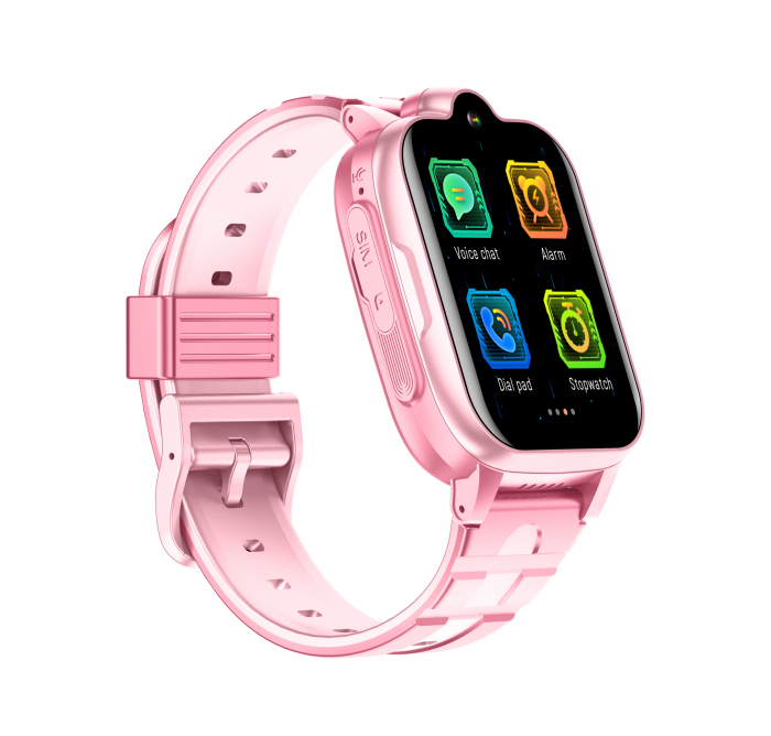 Ceas inteligent FG52 roz 1.69 inch (smartwatch) pentru copii Optimus AT cu localizare prin GPS, apelare video, camera, buton SOS, perimetru pink [3]