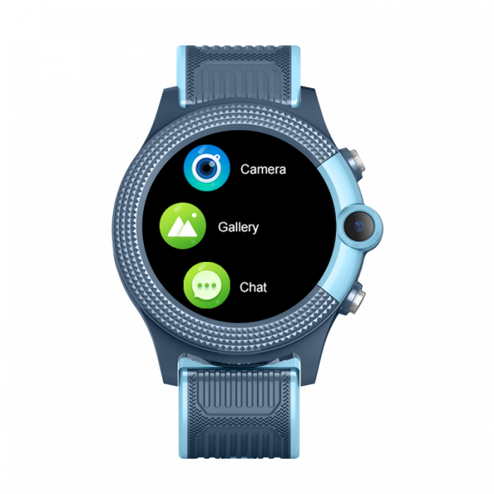 Ceas inteligent (smartwatch) Optimus AT FG58 cu GPS si apelare video Dispozitivul permite supravegherea de la distanta a copiilor prin intermediul antenei GPS incorporate de inalta precizie. Dispune de un afisaj cu un contrast foarte bun, de tip tactil de 1.28 inch de inalta fidelitate (HD) cu o rezolutie cu 240 x 240 pixeli.  Ecranul este protejat de un geam rezistent la zgarieturi.   Conexiune Functioneaza pe baza de cartela SIM. Aceasta nefiind inclusa. Poate fi utilizat conectat la aplicatia dedicata, sau independent, asemenea unui telefon mobil. Instalati o cartela SIM fara cod PIN, porniti ceasul, asteptati logarea in retea, si puteti incepe sa initiati sau sa primiti apeluri. Utilizeaza tehnologia 3G/4G ceea ce ii permite sa efectueze apeluri audio dar si video.  Aplicatie telefon Descarcati gratuit din magazinul Play (Android) sau App Store (iOs Apple iPhone) aplicatia SeTracker2. Aplicatia este in limbra engleza. Creati un cont nou pentru a putea sincroniza telefonul dvs. cu ceasul inteligent FG58.   Incarcare Incarcarea bateriei de 500mAh se face cu ajutorului cablului USB prevazut cu conector tip suport ce asigura o prindere rapida si ferma. O incarcare completa dureaza aproximativ 1,5 ore si asigura o autonomie aproximativa de 2-3 zile.    Materiale Este confectionata din materiale moi, placute la atingere, testate impotriva alergiilor.  Bratara este acoperita cu un invelis rezistent la lovituri si zgarieturi.  Functii  Pozitionare precisa cu ajutorul GPS + WiFi + LBS  Efectuarea de fotografii de la distanta Microfon spion pentru monitorizare. Poti asculta oricand sunetele din jurul copilului fara ca el sa-si dea seama Buton SOS pentru urgente ce trebuie apasat continuu timp de 3 secunde. Lanseaza un apel telefonic catre gardian, trimite o alerta in aplicatie si arata pozitia pe harta. Ceasul va suna in 3 cicluri la cele 3 numere de urgenta setate pana primeste raspuns. Comunicare bidirectionala. Un mic telefon chiar la mana micutului tau. Va puteti auzi si vorbi ori de cate ori este necesar. Camera foto Perimetru de siguranta. Daca este depasit aplicatia va alerteaza pe telefon. Mesaje vocale si text. Copilul poate trimite scurte mesaje vocale catre parinti si poate primi mesaje vocale si text de la acestia. Foarte util cand o convorbire telefonica nu este necesara. Aceasta functie nu consuma credit ci doar date mobile. Agenda cu 10 numere de telefon care pot suna si care pot fi apelate. History. Cand vrei sa vezi traseul pe tot parcursul zilei poti utiliza aceasta functie Alerta baterie descarcata. Pedometru Functia “nu deranja”. Ceasul poate fi setat sa nu poata primi apeluri. Oprire de la distanta.  Precizie localizare prin GPS in camp deschis 5-10 metri Precizie localizare prin LBS in camp deschis intre 100-500 metri [5]