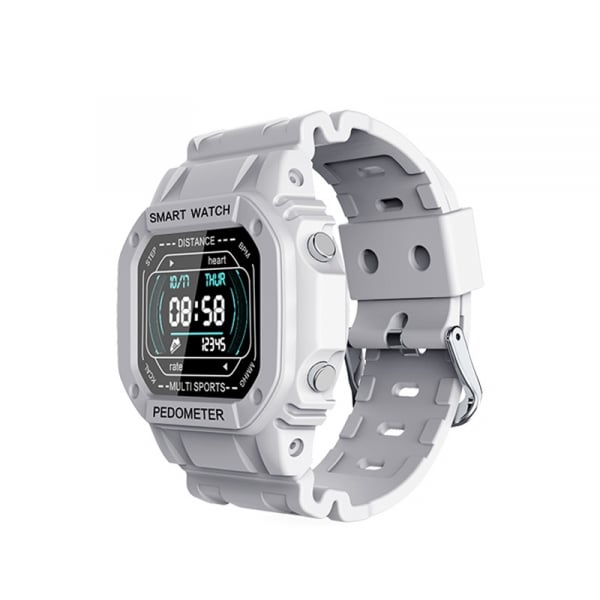 Ceas inteligent (smartwatch) cu design retro Optimus AT I2 ecran 0.96 inch color puls, moduri sport, notificari, grey [1]