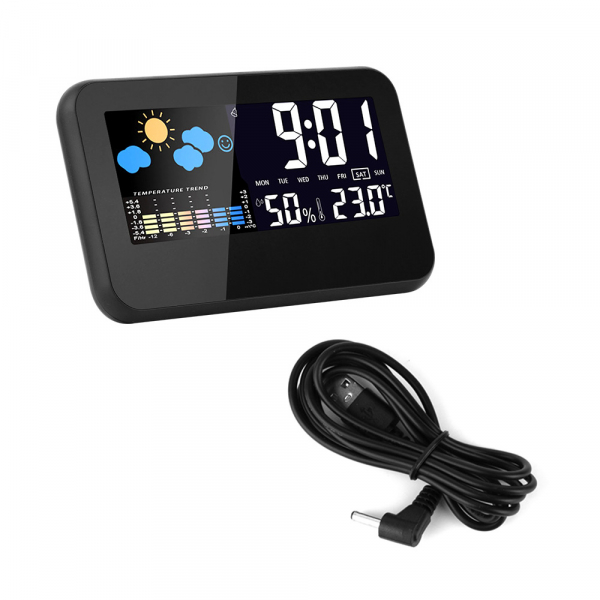 Ceas multifunctional Optimus AT 2618 termometru higrometru alarma [4]