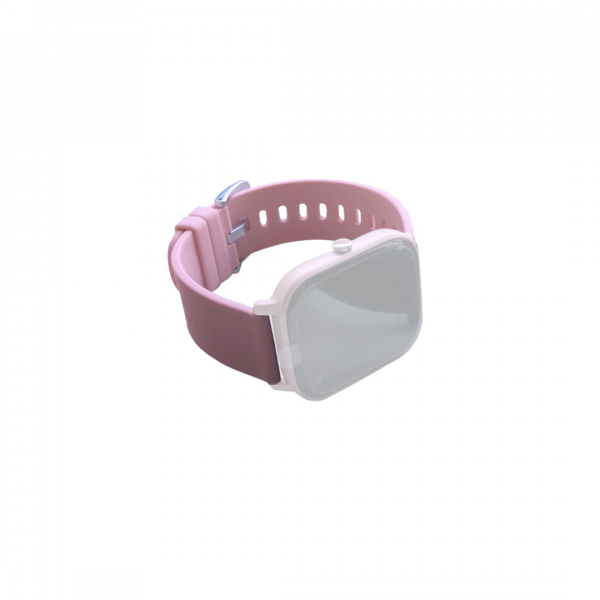 Curea de schimb din silicion pentru smart watch P8, pink [2]
