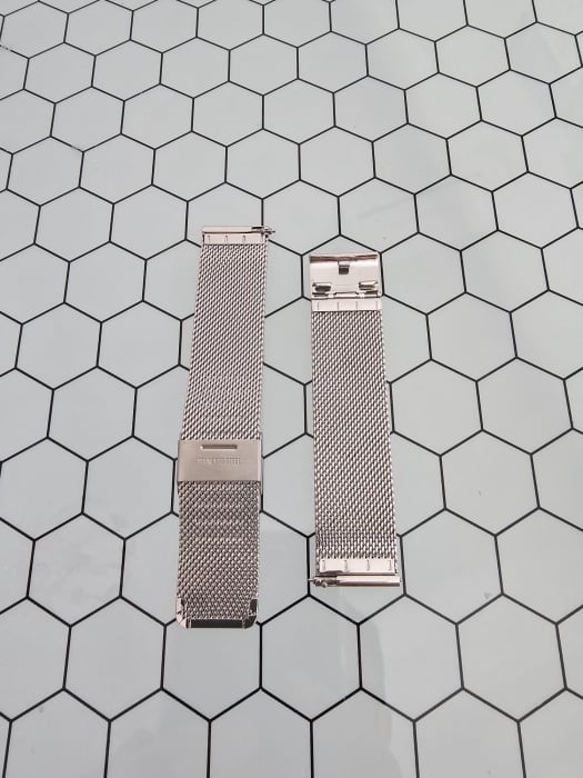 Curea metalica latime 20 mm, lungime 210 mm, gri [3]