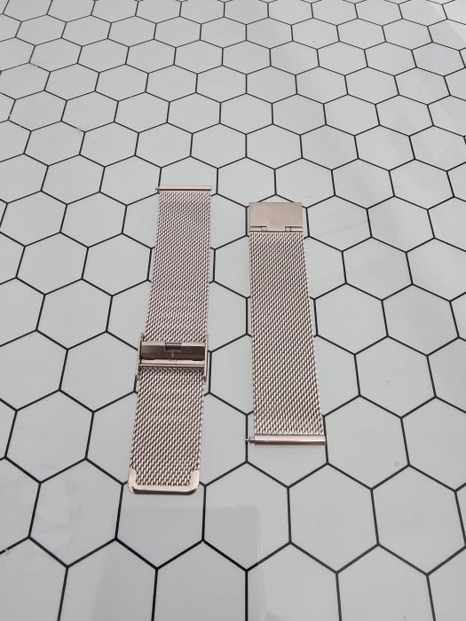 Curea metalica latime 20 mm, lungime 210 mm, gri [4]