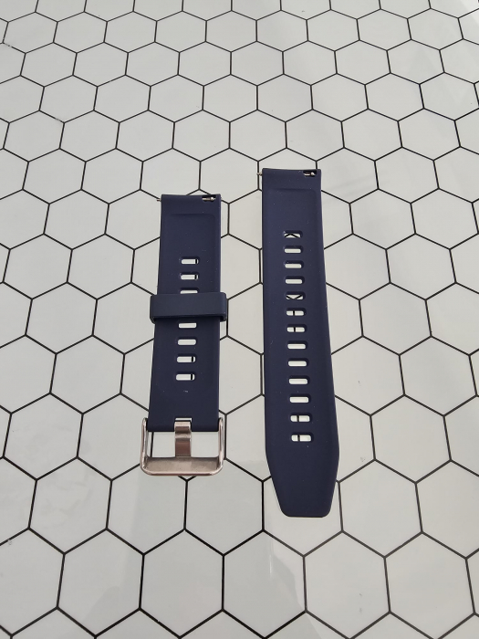 Curea silicon latime 22 mm, lungime 210 mm, albastru inchis [2]