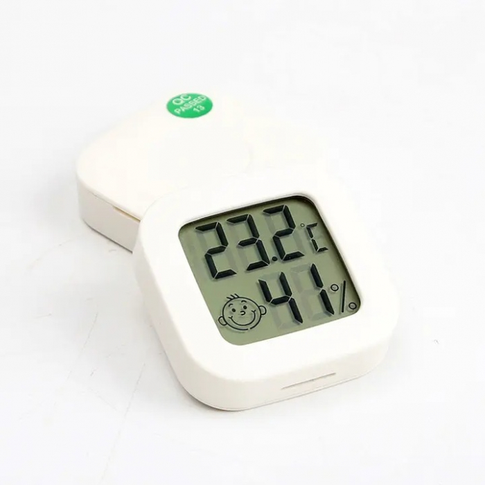 Termohigrometru pentru interior, din gama mini, interval -50°C +70°C, 10-99%, CX-726 alb [4]