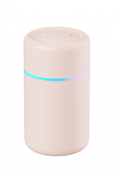 Difuzor aroma cu proiectie laser tip ploaie de lumini, 300 ml Optimus AT DQ120, roz [2]