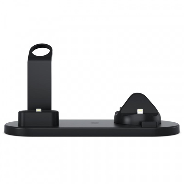 Statie de incarcare multifunctionala 10W, QI, lightning, type C, micro USB [3]