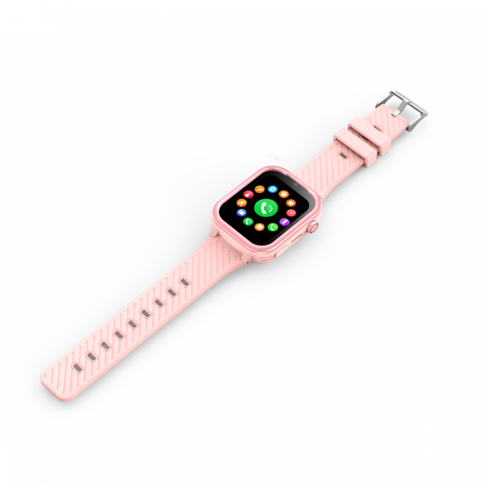 FG60 Ceas cu Android pentru copii, ecran 1.83 inch cu apelare audio, video, 4G, GPS, (smartwatch) roz [7]