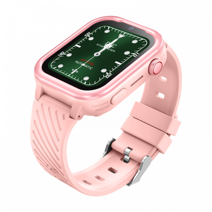 FG60 Ceas cu Android pentru copii, ecran 1.83 inch cu apelare audio, video, 4G, GPS, (smartwatch) roz [6]