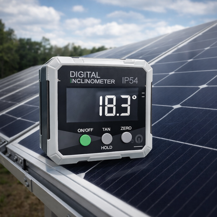 Inclinometru digital Optimus AT 838, goniometru profesional, baza magnetica, precizie ±0.1°, afisaj rotativ, MINI 5 cm, gri [3]