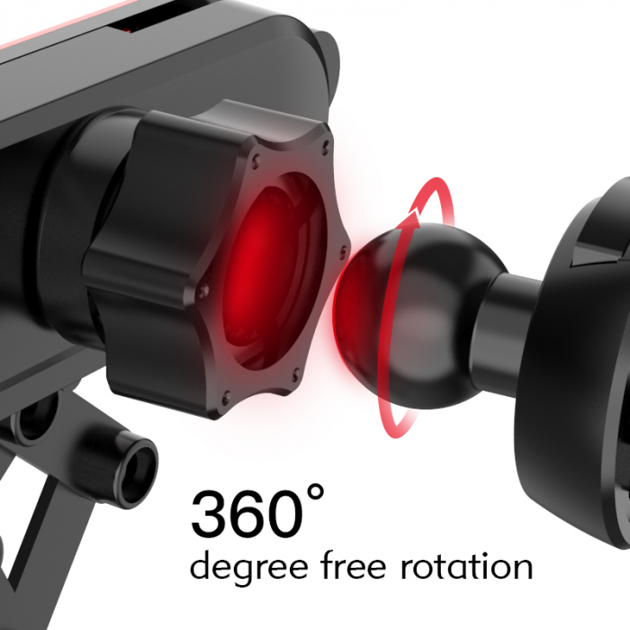 Suport auto pentru telefon tip gravity, S25 [2]