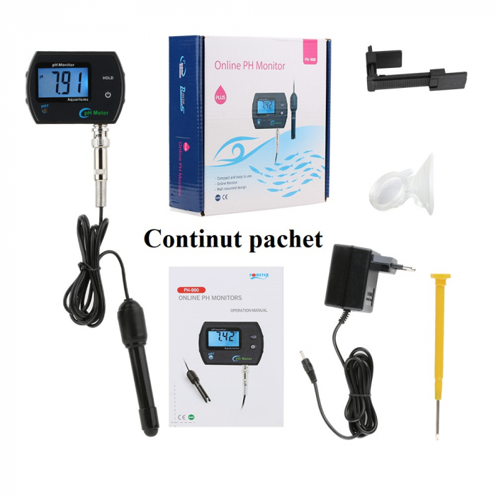Tester PH apa cu sonda, ATC, 990 [6]
