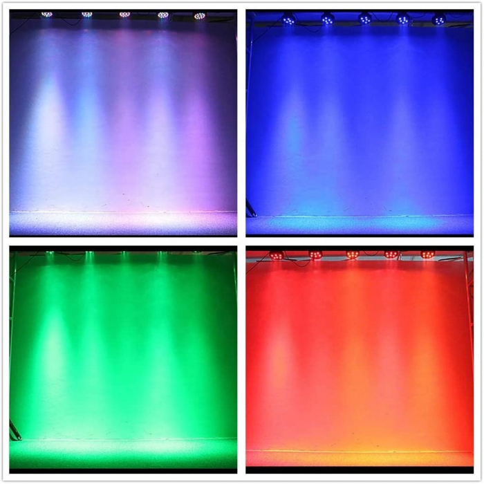 Proiector cu lumini RGB 18 culori, cu sistem de prindere, joc de lumini pentru petreceri, cluburi, 16W lampa LED, disco [5]