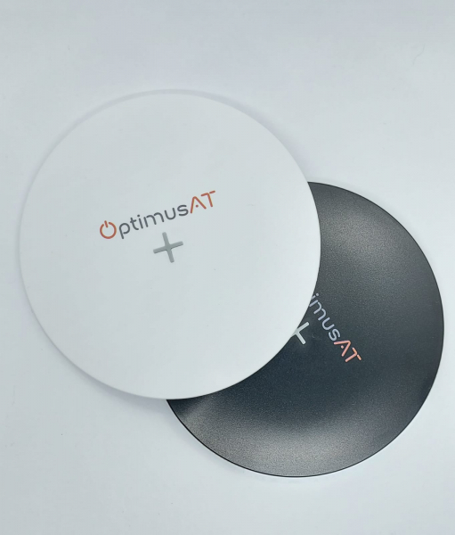 Incarcator rapid ultraslim wireless pentru telefonul mobil model Optimus AT 61 15W Qi (inductie), type-C, alb [7]