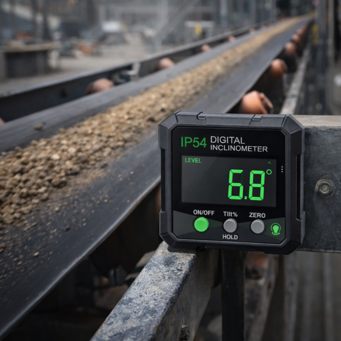 Inclinometru digital Optimus AT 838, goniometru profesional, baza magnetica, precizie ±0.1°, afisaj rotativ, MINI 5 cm, negru [5]