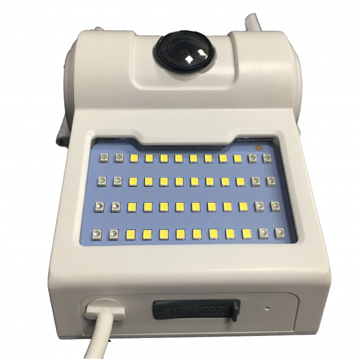 Lampa de perete cu camera de supraveghere IP WIFI Optimus AT D2-R fullHD 1920*1080P 2 mp, night vision, aplicatie telefon, alb [9]