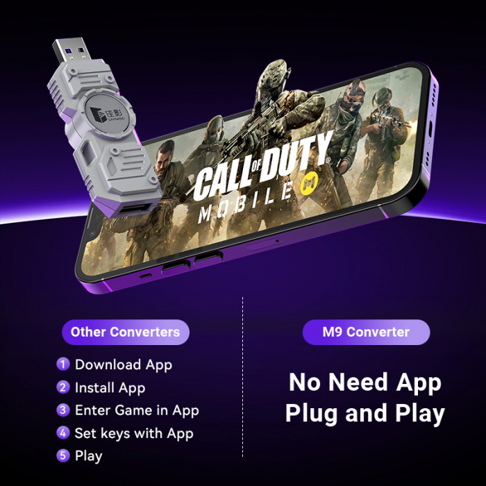 Emulator M9 - compatibil iOs, Android, pentru COD War Zone Call of Duty, Minecraft, Diablo Immortal [5]
