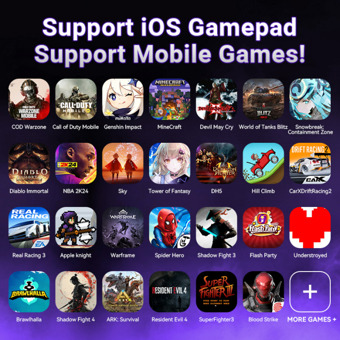 M9 combo game pack - compatibil iOs, Android, pentru COD War Zone Call of Duty, Minecraft, Diablo Immortal [7]
