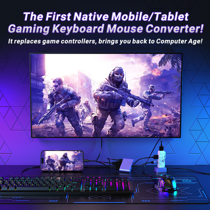 Emulator M9 - compatibil iOs, Android, pentru COD War Zone Call of Duty, Minecraft, Diablo Immortal [14]