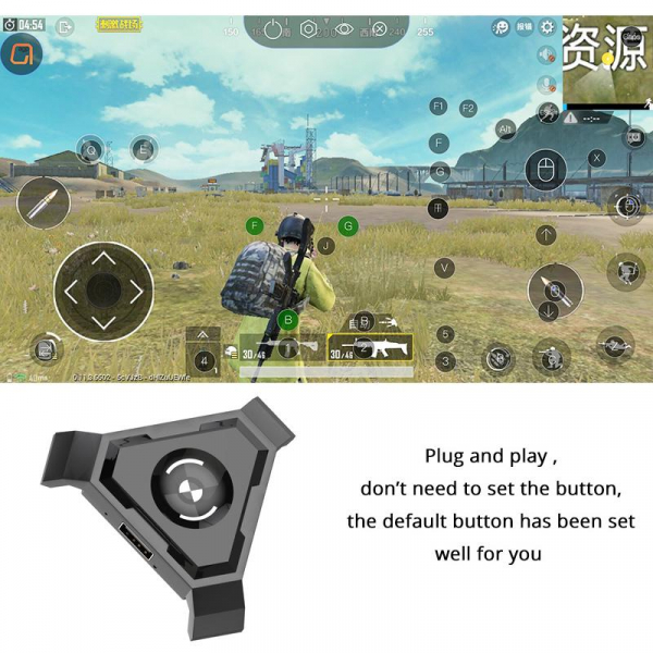 Kit P5 combo game pack - compatibil iOs, Android, pentru PUBG [2]
