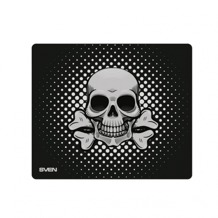 MousePad Gaming 320 x 270 cm gros de 3 mm, skull head, SVEN [2]