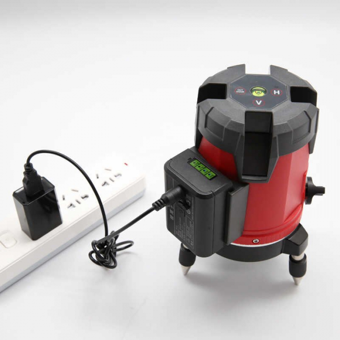 Nivela laser 360° Uni-T LM530, dioda verde, 4 puncte, 3 linii, 510-515nm, ±3mm/10m, autonivelare 3°±1° [2]